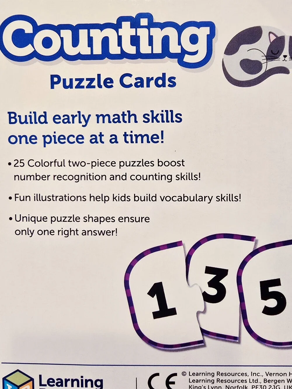 Early Learning Kindergarten Home School Learning Resources Counting